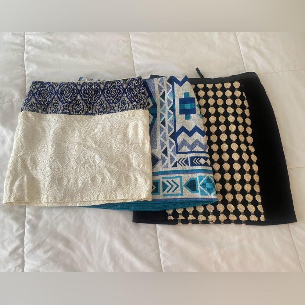 Zara and H&M mini skirt bundle -size 2 / xs